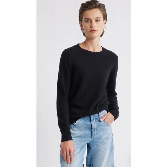 Nordstrom Cashmere Crewneck Sweater Size Small - Picture 1 of 4